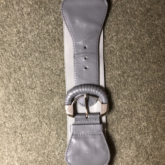 Thick grey elastic belt size small - Picture 4 of 4